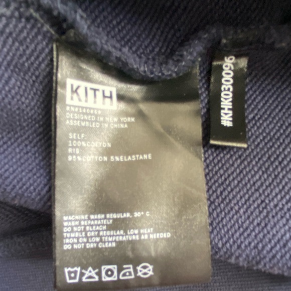 Kith Kids Blue Santa Hoodie - Picture 6 of 6